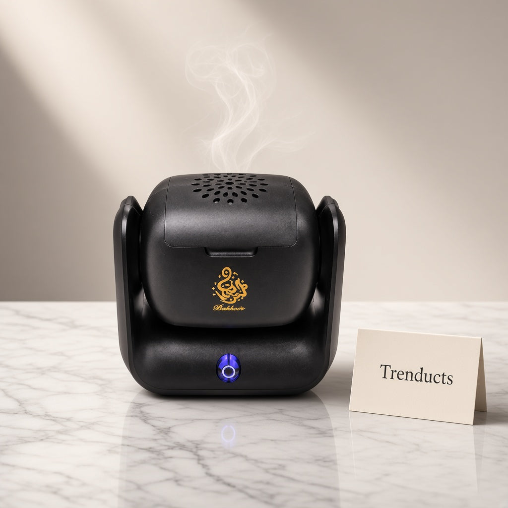 Electric Bakhoor Burner - Black Plastic Body