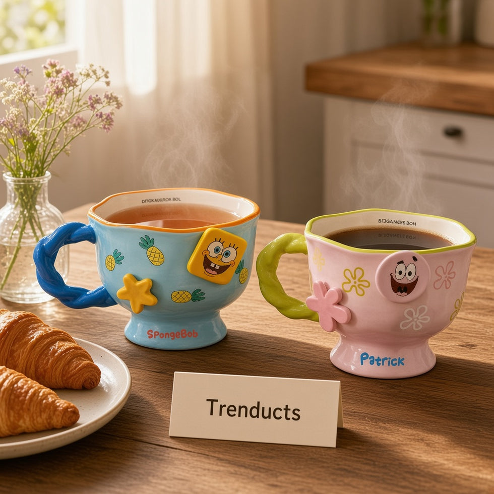 Disney SpongeBob 3D Ceramic Coffee Mug - Patrick Design (each)