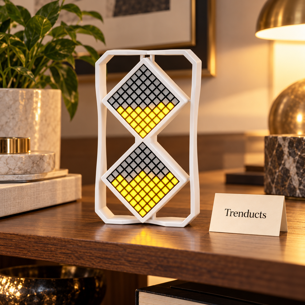 LED Electronic Hourglass Timer with Gravity Sensing- 30 Min