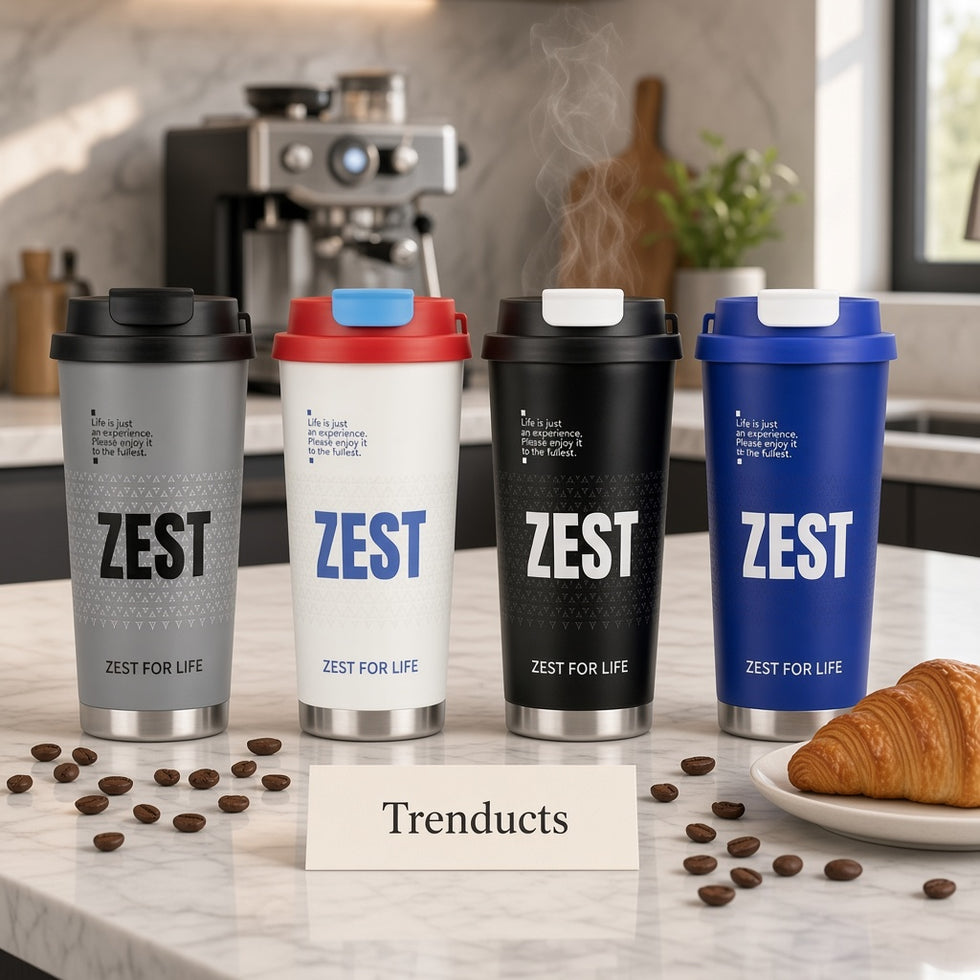 ZEST Vacuum Coffee Tumbler - 316 Steel Insulated Cup (Random)