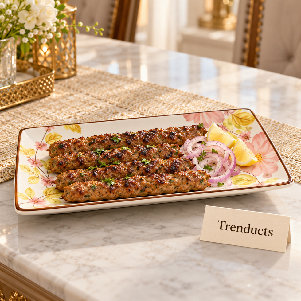 Brilliant 10 Inch Rectangular Dish - Pink Floral