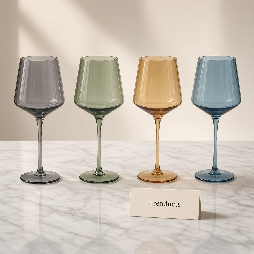 Danny Home Round Wine Glass Set of 4 - 450ml