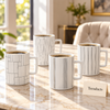 Line Pattern Mug 440 ml - Square Handle (Random Design)