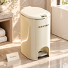 Hydraulic Pedal Dustbin with Push Button Lid