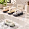 Handheld Scrub Brush - D Handle Kitchen & Bathroom Cleaner (Random)