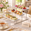 Brilliant Tiered Serving Tray with Stand