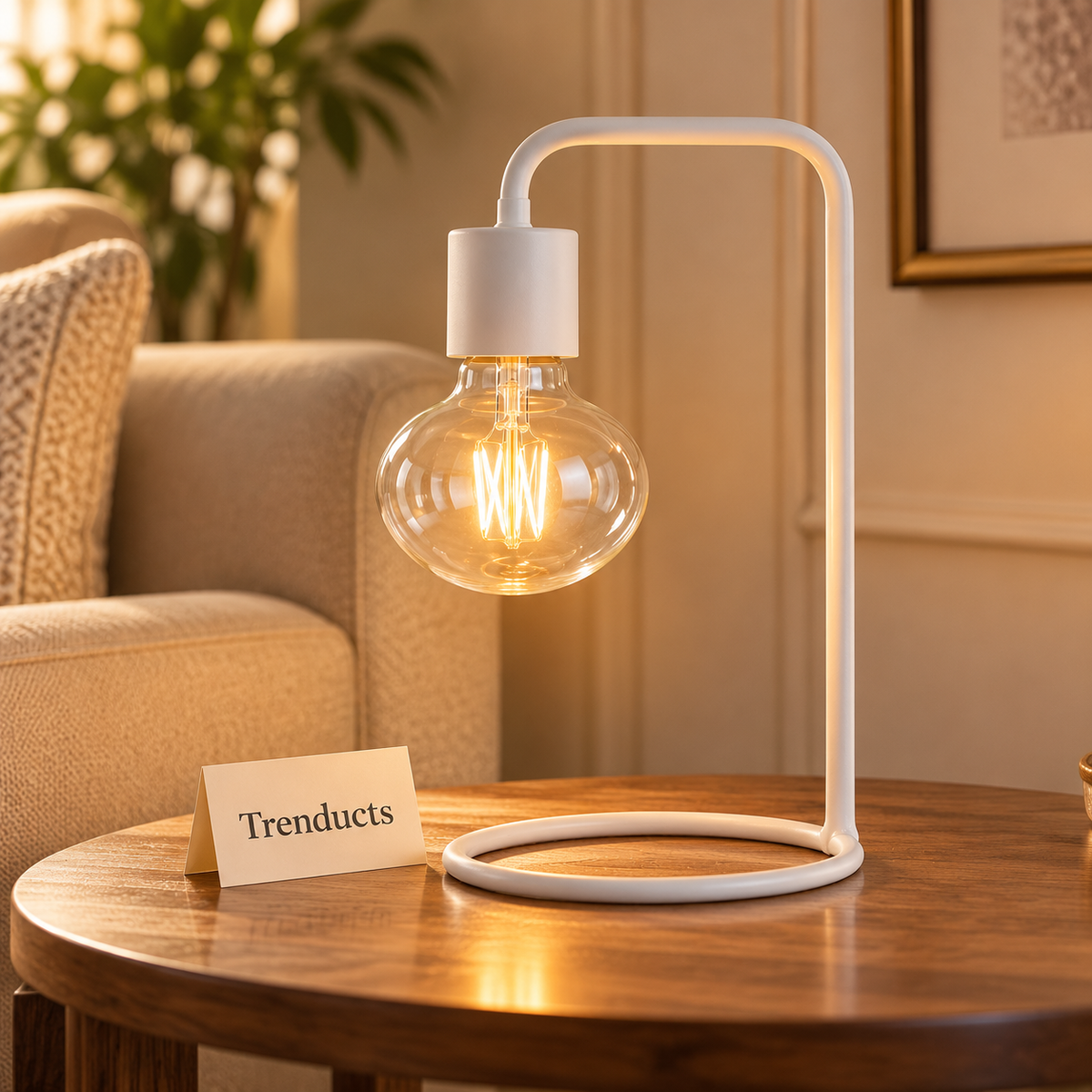Danny Home Metal Frame Table Lamp
