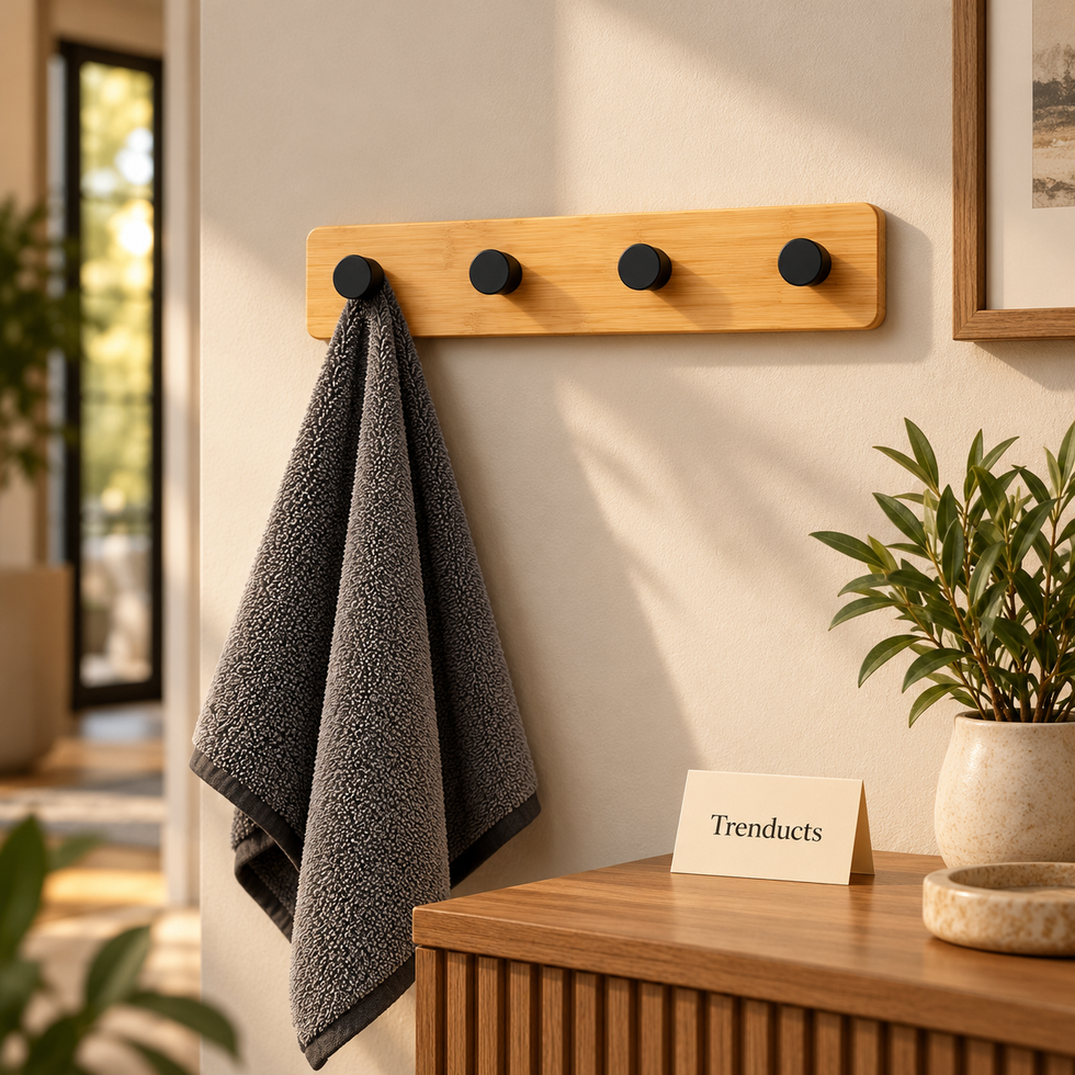 Premium Wooden Wall Hook Cloth Hanger