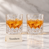 Danny Home Crystal Cut Glass Set - 2 Pcs 200ml
