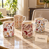 Autumn Print Mug 420 ml - Leaves & Flowers (Random)