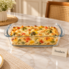 Danny Home Glass Baking Pan 1.8L - Rectangular Oven Dish