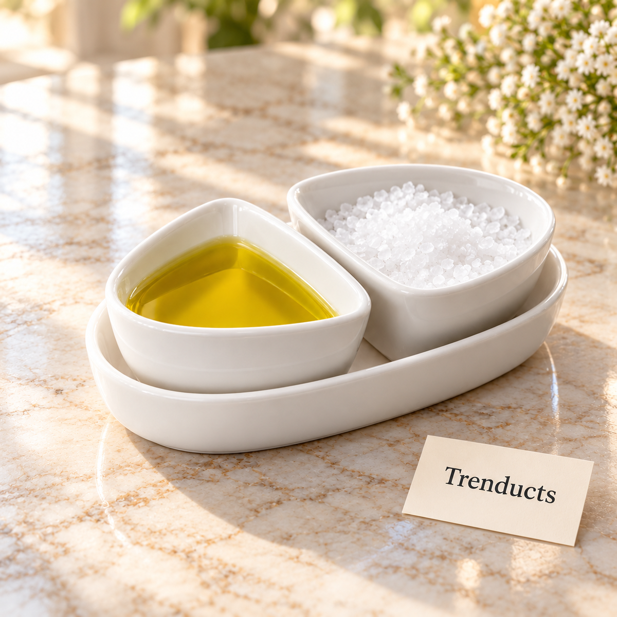 Symphony Moroccan Sauce Set - 3 Piece Tray and Bowls