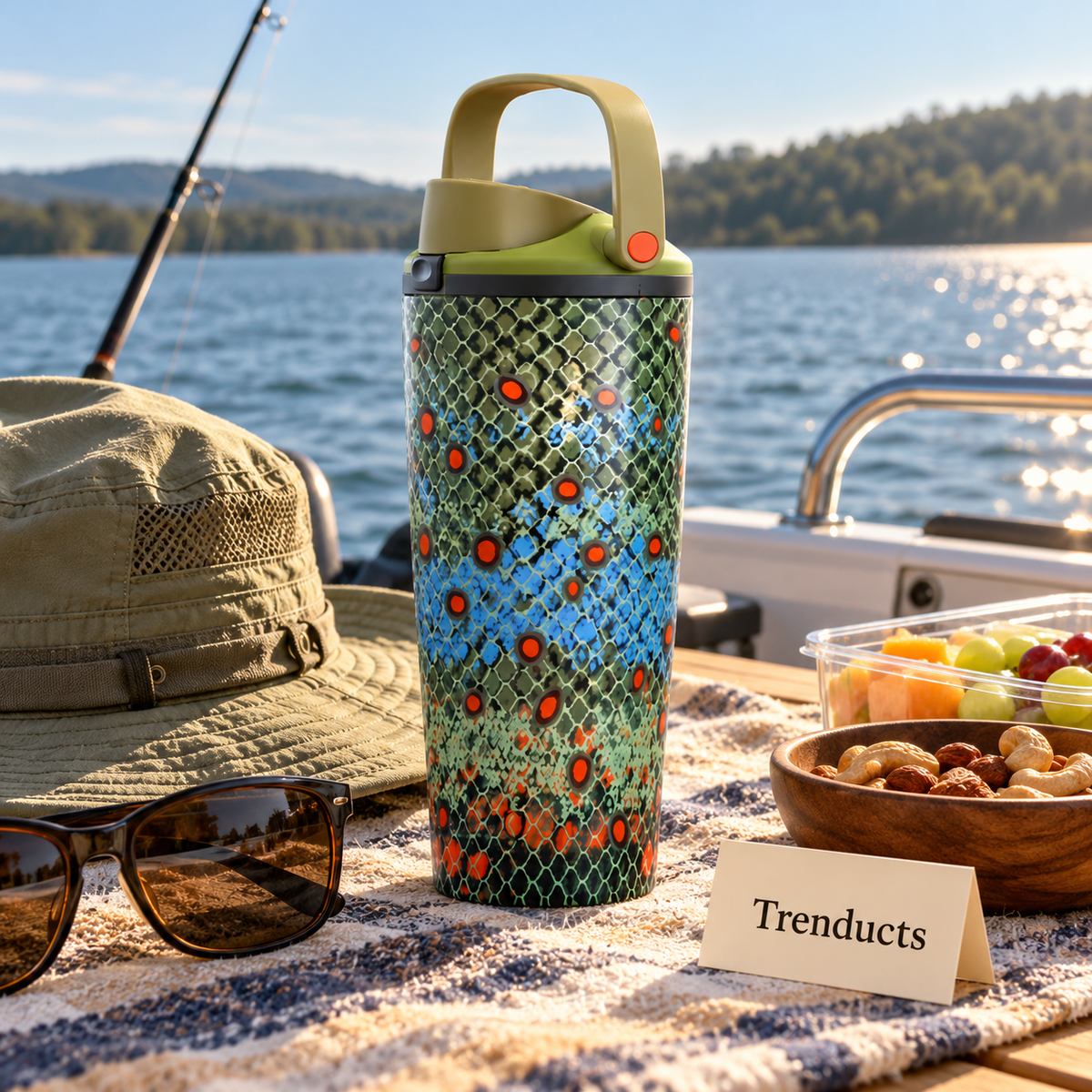Owala Insulated Steel Water Bottle - Off the Hook Pattern