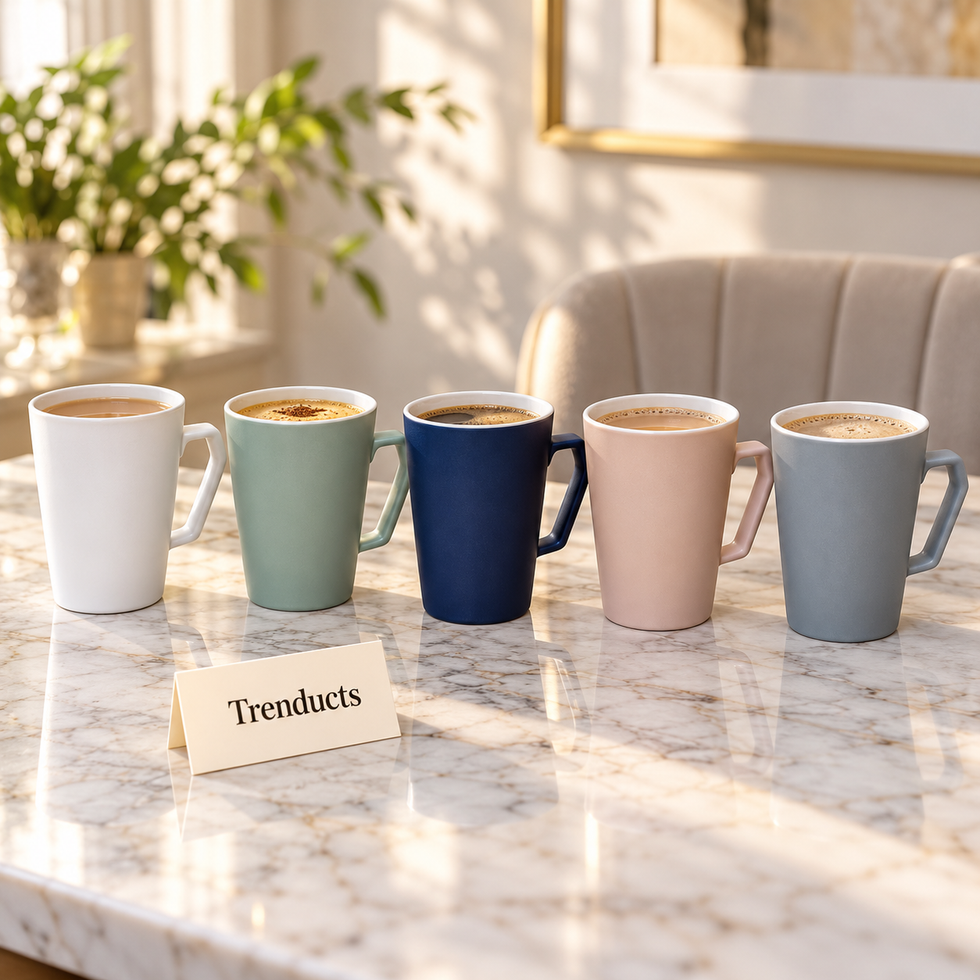 Matte Pastel Mug 430 ml - Solid Colour (Random Colour)