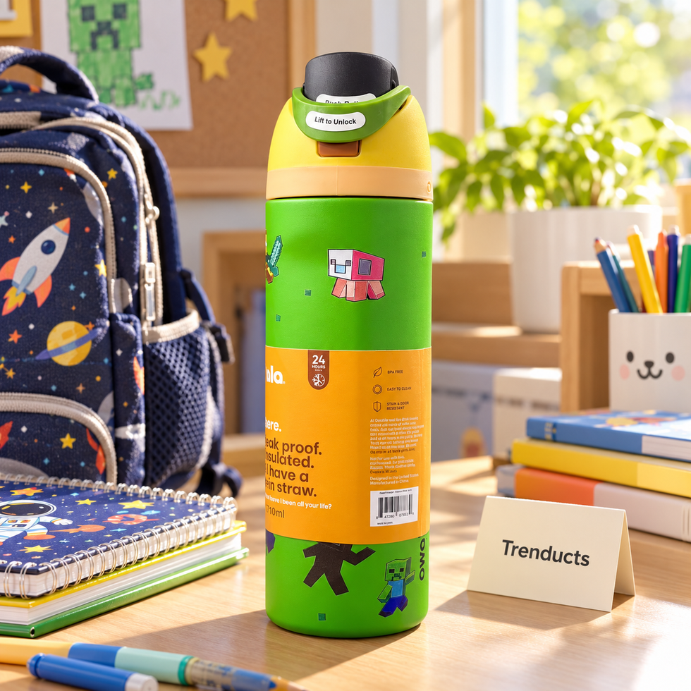 Owala FreeSip 24oz Water Bottle - Minecraft Edition