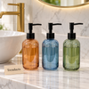 Danny Home Liquid Soap Bottle - Amber, Blue & Green Glass