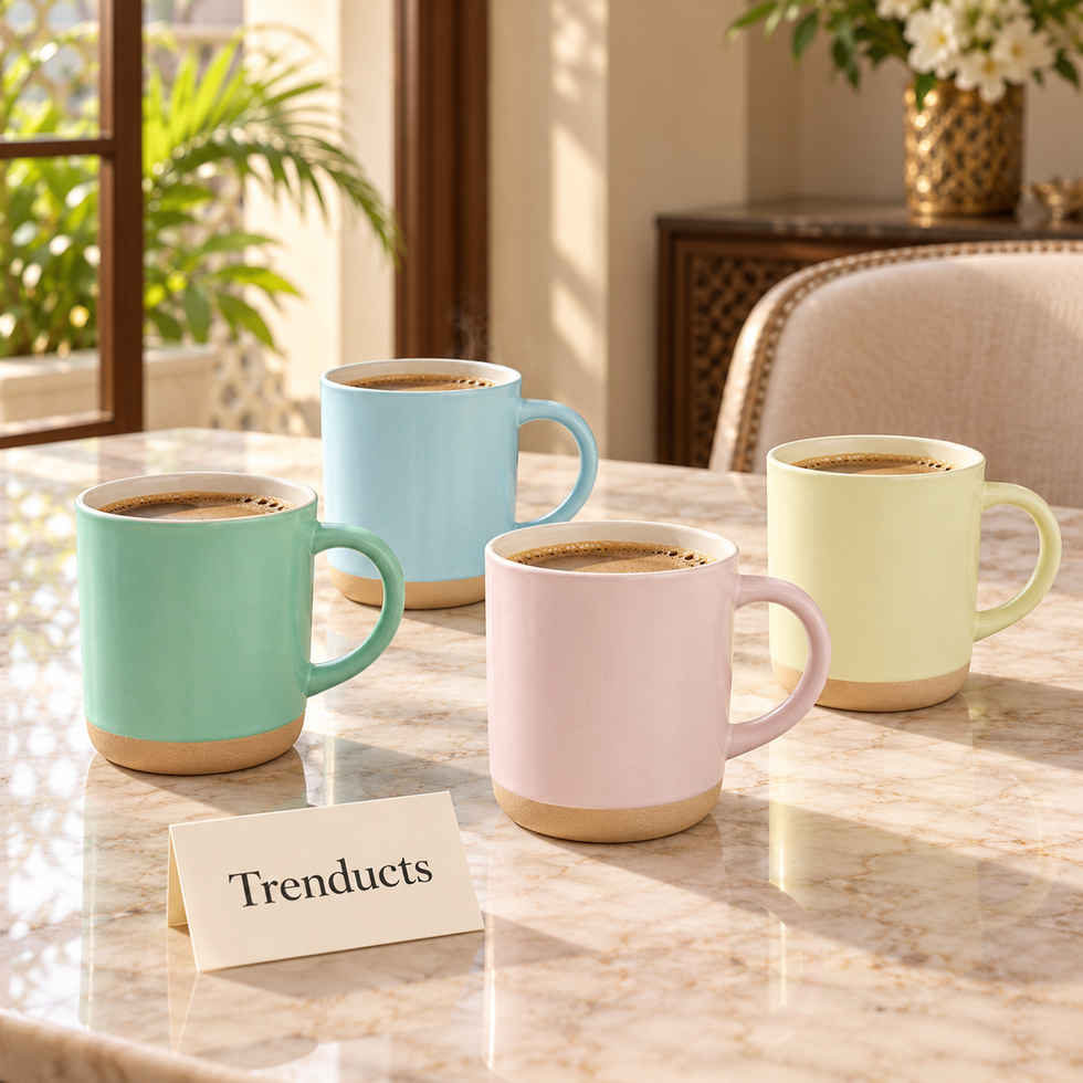 Pastel Clay Base Mug 330 ml - Matte Colours (Random)