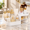 Counter Top Organizer - White with 2 Clear Drawers