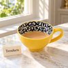 Danny Home Seine Mug 355ml - Yellow with Patterned Inside
