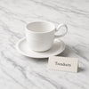 Danny Home Porcelain Cup and Saucer Set 6 Piece 200ml