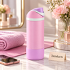 Owala Insulated Steel Water Bottle - Pastel Pink Flip Lid