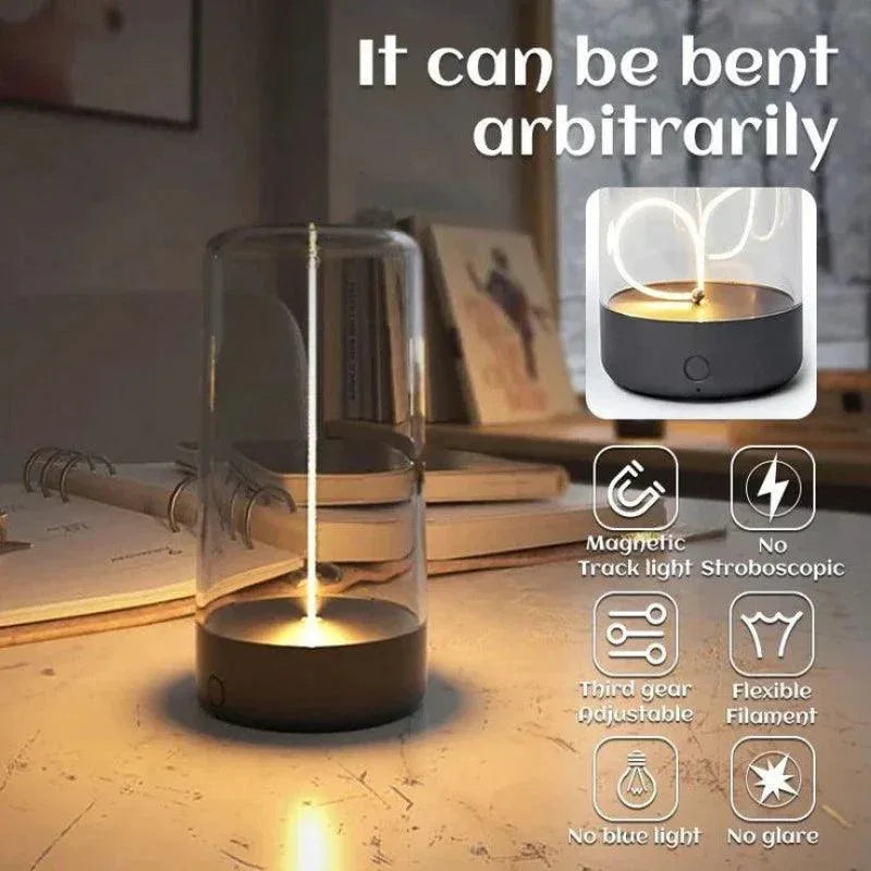 Magnetic LED Desk Light with Modern Design - Clarify.pk