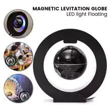 Magnetic Levitation Globe Lamp with LED Light - Clarify.pk