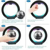 Magnetic Levitation Globe Lamp with LED Light - Clarify.pk
