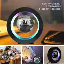 Magnetic Levitation Globe Lamp with LED Light - Clarify.pk