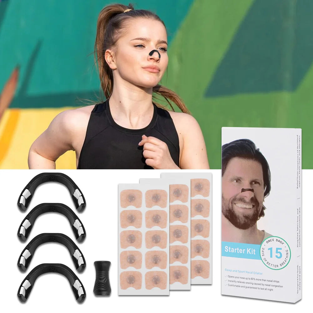 Sleepco Nasal Dilator Starter Kit for Better Airflow