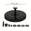 Mini Solar Powered Floating Fountain – Eco-Friendly Outdoor Water Feature for Ponds & Birdbaths