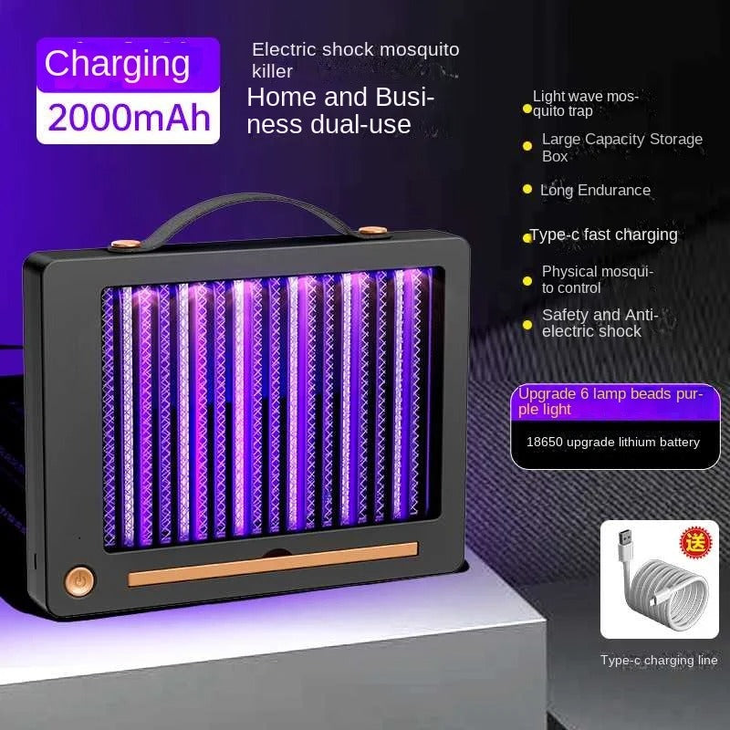 Portable Electric Mosquito Killing Lamp – Chemical-Free Bug Zapper