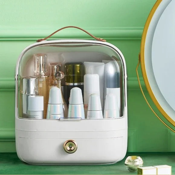 Large Capacity Dust-proof Makeup & Jewelry Storage Box