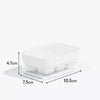 Mini Ice Cube Tray Mold with Removable Storage Bin