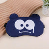 Cute Animal Sleep Mask with Removable Cooling Ice Bag (Random Design)