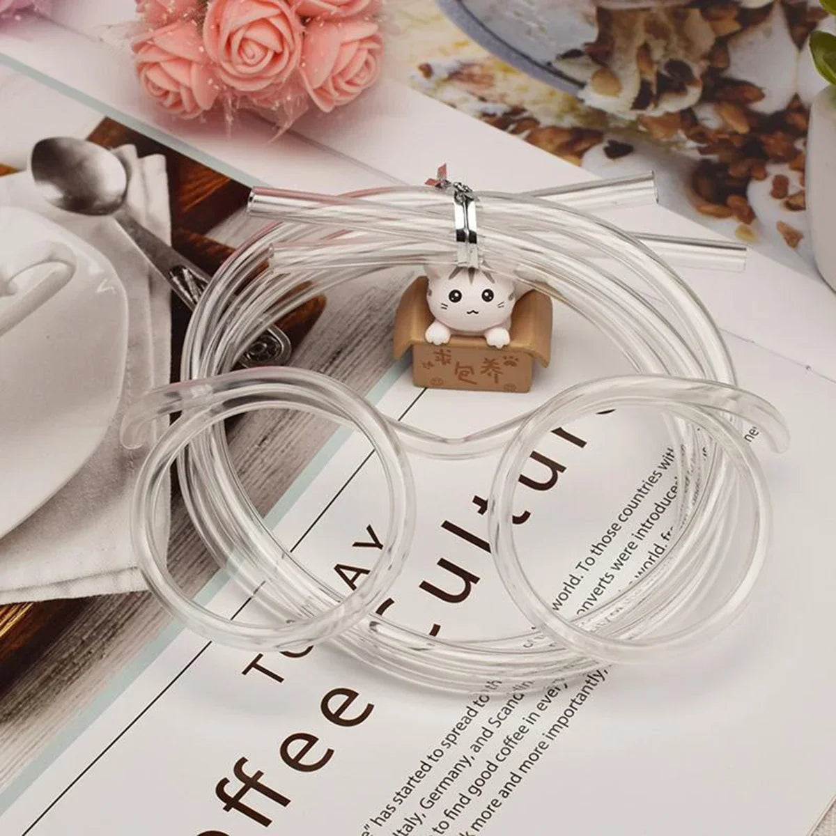 Fun Eye-Glasses Drinking Straw