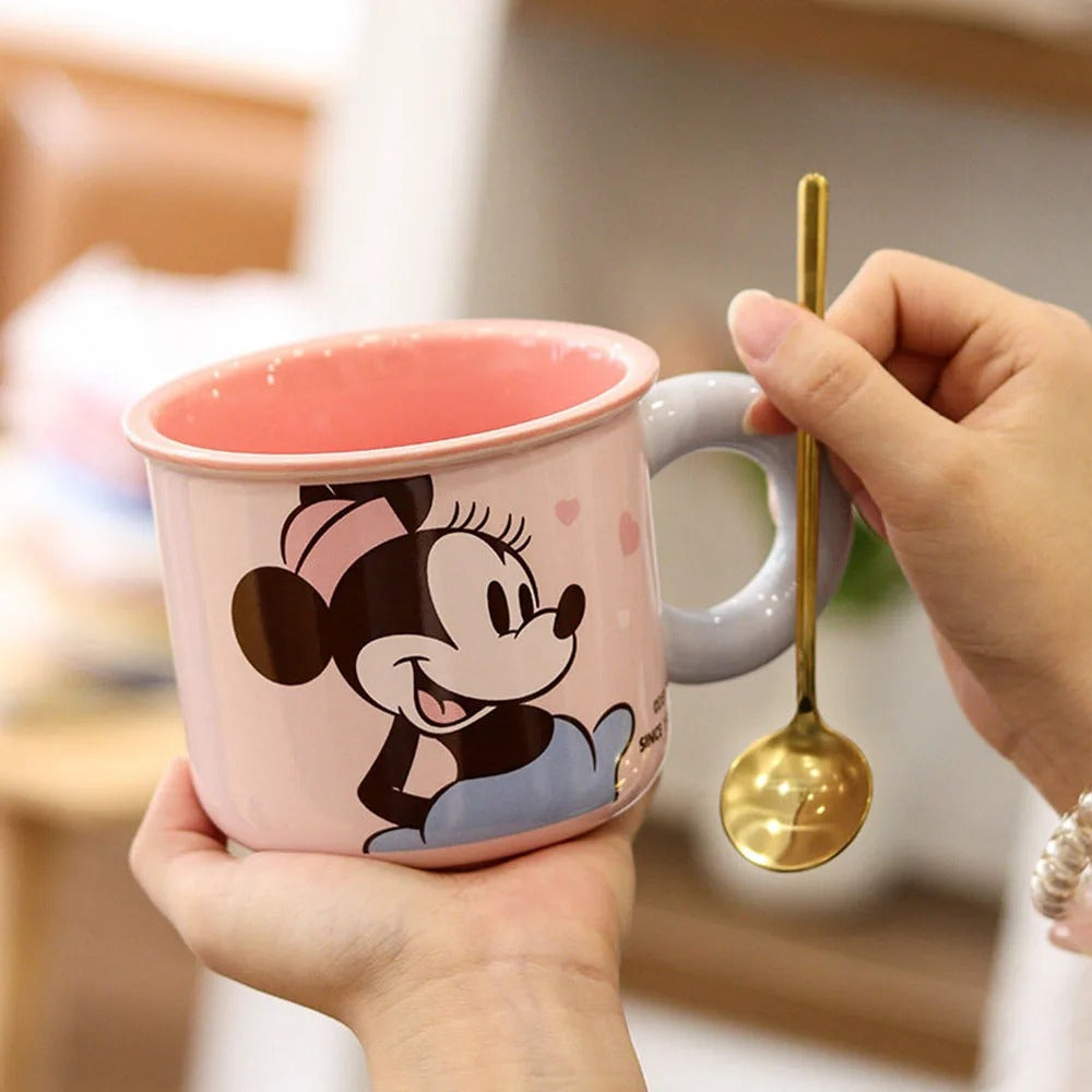 Disney Mickey & Friends Ceramic Mug – Large 410ml Coffee Cups