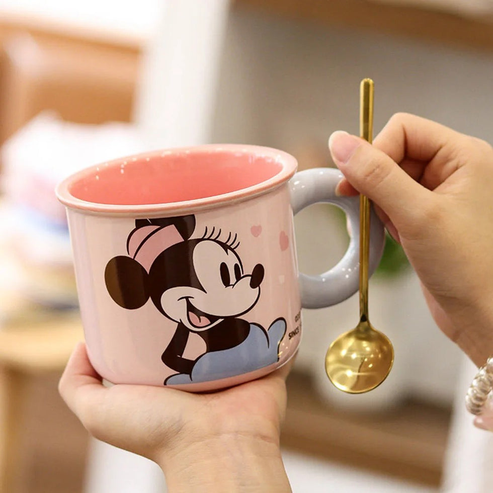 Disney Mickey & Friends Ceramic Mug – Large 410ml Coffee Cups