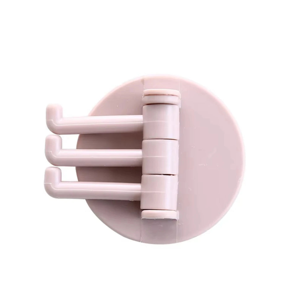 3-Arm Rotating Multipurpose Adhesive Hook