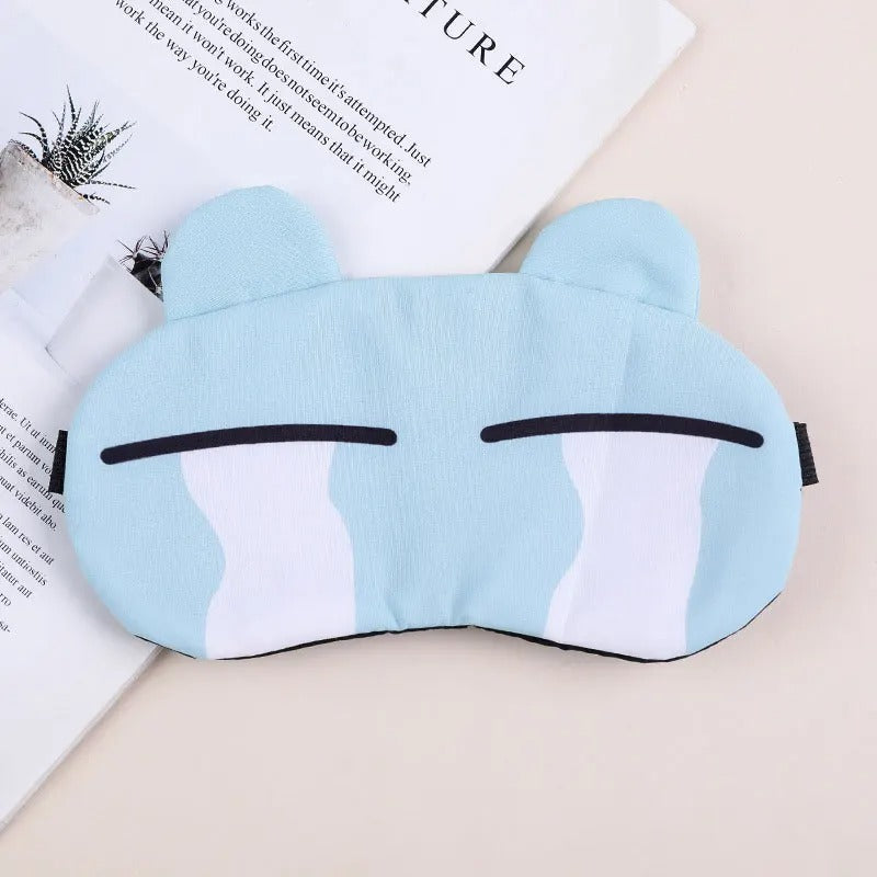 Cute Animal Sleep Mask with Removable Cooling Ice Bag (Random Design)
