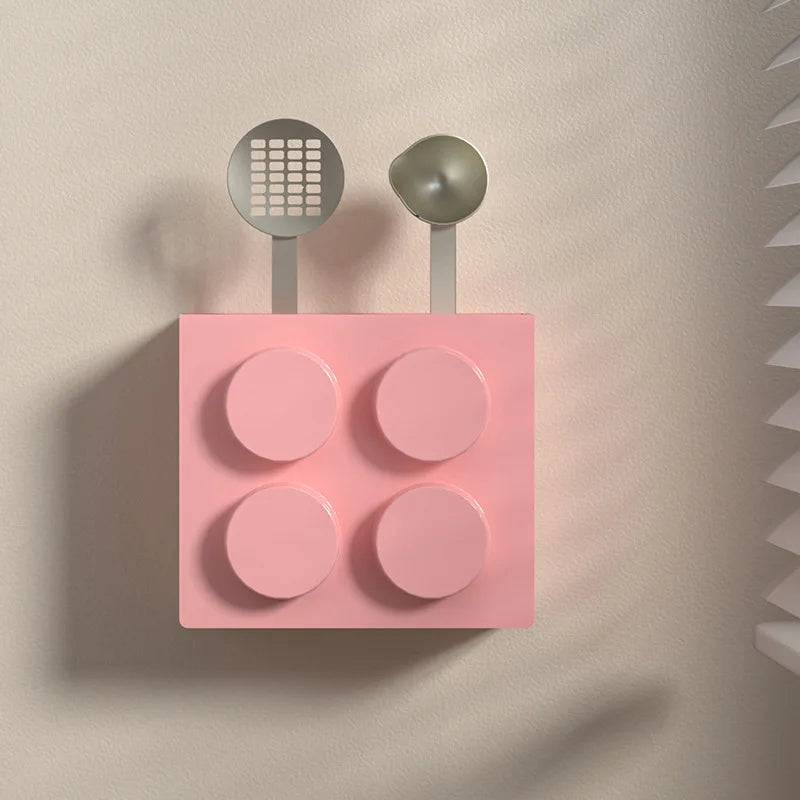 BlockStuck Magnetic Caddy - Multipurpose Wall Mounted Holder