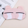 Cute Animal Sleep Mask with Removable Cooling Ice Bag (Random Design)