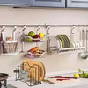 Multi-Purpose Kitchen Organizer Rack