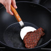 Heavy-Duty Stainless Steel Teppanyaki Spatula – Wide Solid Griddle Turner