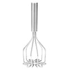 Stainless Steel Potato Masher – Ergonomic Smooth-Action Food Masher for Vegetables, Fruits & Baby Food