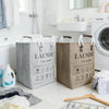 Premium Waterproof Fabric Laundry Basket hamper
