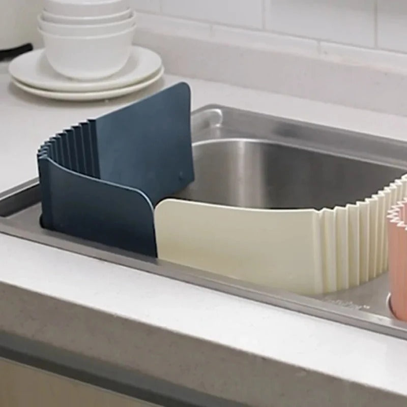 AquaShield Foldable Kitchen Sink Splash Guard & Water Blocking Board