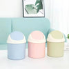 Desktop Trash Can - Push-Top Minimalist Waste Bin