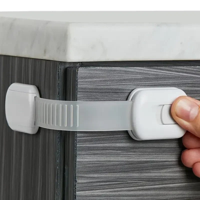 Multi-Purpose Flexible & Adjustable Child Safety Strap Lock