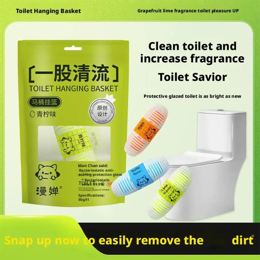 Long-Lasting Toilet Hanging Fragrance Bathroom Deodorizer